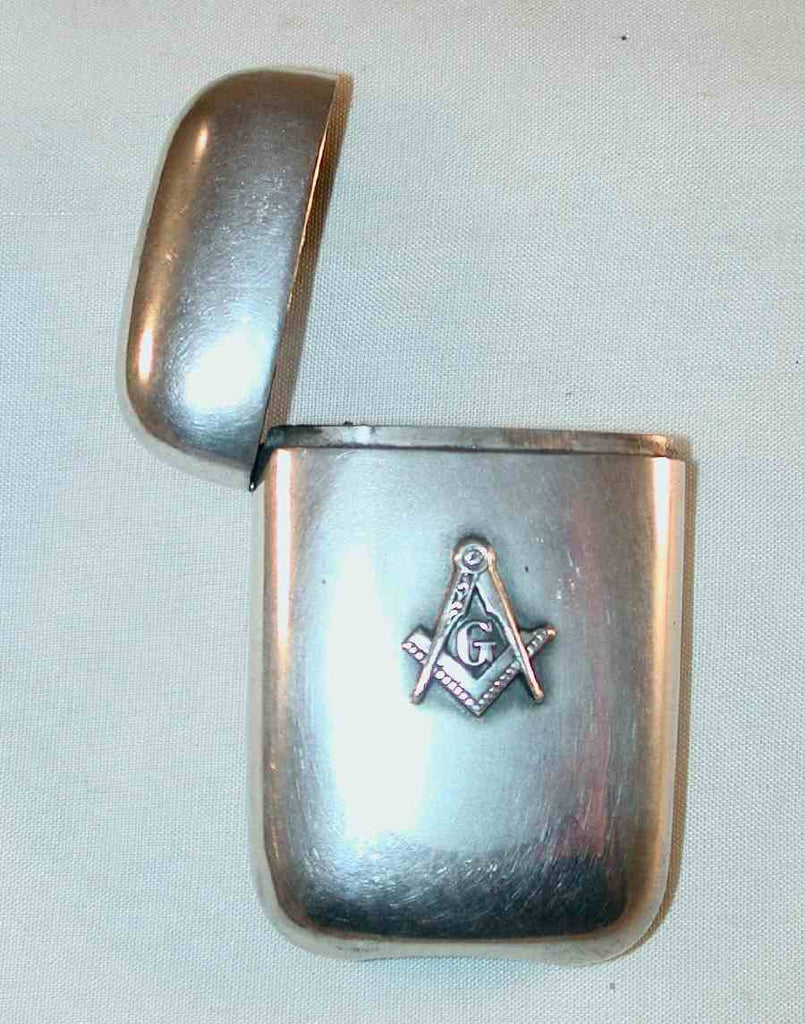 Antique purchases Estate Webster Co Sterling Silver Lucky Clover Horseshoe Match Safe