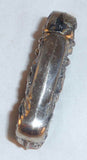 Antique Art Nouveau Silveroin Match Safe/Vesta Nude Woman (Godiva?) with Horses