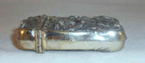 Antique Art Nouveau Silveroin Match Safe/Vesta Nude Woman (Godiva?) with Horses