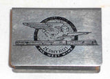 1934 Match Box Holder Zephyr Train Denver-Chicago Trip Century of Progress Expo.