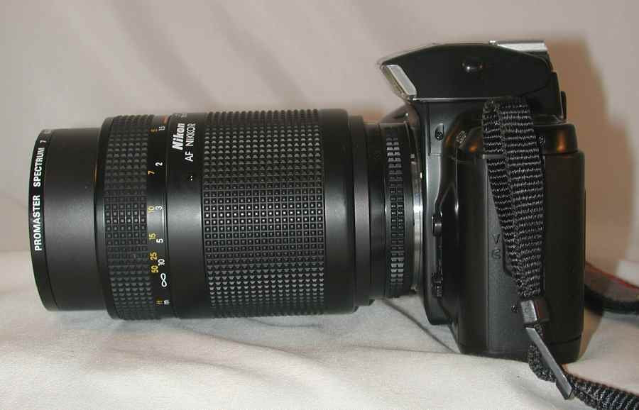 Nikon N4004s 35mm SLR Camera AF Nikkor 70-210 mm 1:4-5.6