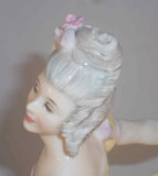 1970 English Royal Doulton Hand Painted Bone China Woman Figurine Ninette NH2379