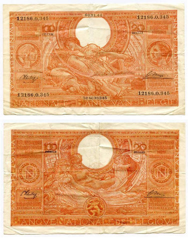 Belgium 100 Francs