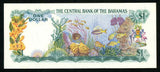 1974 The Central Bank of The Bahamas One Dollar Banknote P# 35a Crisp Uncirculated
