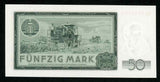 1964 German Democratic Republic 50 Mark Deutschen Notebank Banknote P 25a UNC