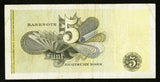 December 9, 1948 Germany Federal Republic 5 Mark Banknote Europa & Bull P# 13 VF