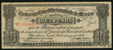 Monclova Mexico Ten Pesos
