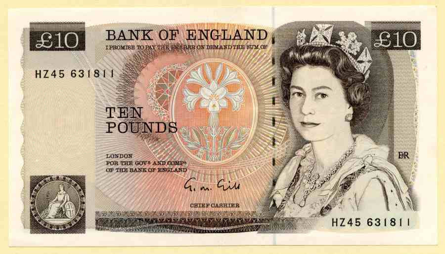 正規品，大人気 【イギリス 紙幣 /60ポンド分】 英 FIFTY POUNDS+TEN