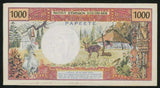 Tahiti 1000 Francs Banknote