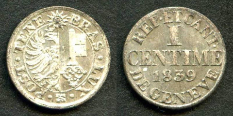 Swiss One Centime