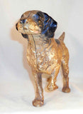 Antique Hubley Cast Iron Large and Heavy Doorstop Full Figure Setter Dog