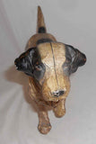 Antique Hubley Cast Iron Large and Heavy Doorstop Full Figure Setter Dog