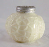 Yellow Glass Shaker Spider Web Dithridge