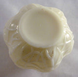 Yellow Glass Shaker Spider Web Dithridge