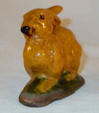 Beautiful Shooner Contemporary Redware Small Glazed Bunny or Rabbit