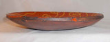 1994 Greg & Mary Spellmire Shooner Redware Glazed 10.5" Plate Yellow Slip Décor