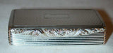 Sterling Silver Snuffbox