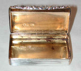 Sterling Silver Snuffbox