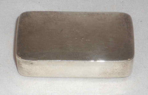 1810 Small Sterling Silver Snuff Box By Joseph Willmore Birmingham England
