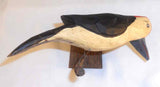 2013 Dan & Donna Strawser Wall Hanging Painted Carved Wood Perched Woodpecker