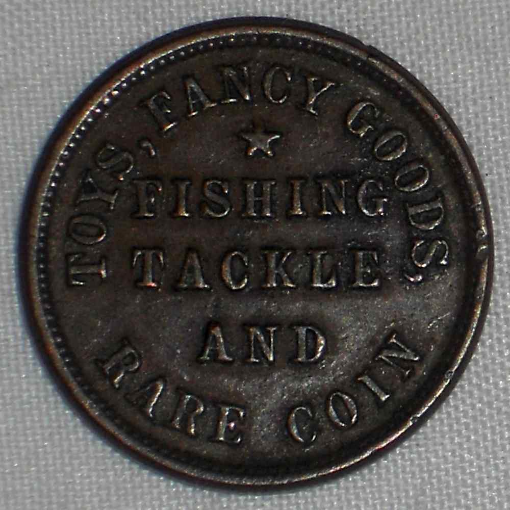 civil war fishing lure 1863 Civil War Store Copper Token ML Marshall Oswego NY Fishing Tackle – Giamer Antiques and Collectibles