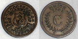 1863 Civil War Store Token Fuld-700C-3a Charnley 11 Orange Street Providence RI