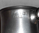 Antique 19th Century English Pewter Pint Tankard or Mug Charles Bentley London