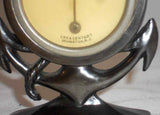 Antique Desktop Thermometer Ship's Anchor Crescent Art Novelties Irvington NJ