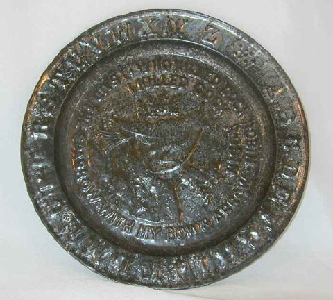 Tin ABC Plate