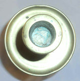 Antique Thick and Heavy Brass Continental Bell Metal Candlestick Holder