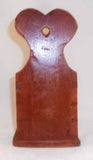 Antique Primitive Wood Hanging Wall Box Dovetailed Construction Original Finish