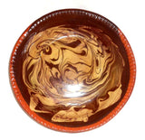 Beautiful Reproduction Colonial Redware Pie Plate by Williamsburg Restoration