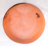 Beautiful Reproduction Colonial Redware Pie Plate by Williamsburg Restoration