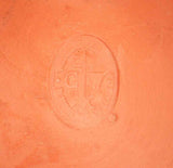 Beautiful Reproduction Colonial Redware Pie Plate by Williamsburg Restoration