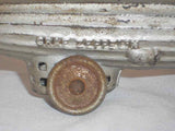 Rare Antique Cast Iron Still Penny Bank Graf Zeppelin Pull Toy on Wheels