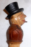 3 Figural Bottle Stoppers Corks Two Men Wearing Hats & Third Man with Mustache