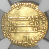 Nice 774 Islamic Coin Abbasid Gold Dinar 157 AH Caliph Al-Mansur Extremely Fine