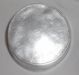 Early 1800s Antique Ashbil Griswold Round Pewter Soap Box Mirror in Hinged Lid