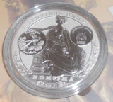 2025 World's Fair Of Money Proof One Dollar Coin with Three Signatures Artist, Creator, and ANA President No. 966 of 1250
