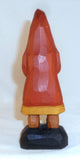 1994 Hand Carved & Painted Wood Falk Art Santa Figurine By Jonathan Bastian