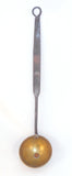 Antique Brass & Wrought Iron Ladle with Copper Rivets Southeastern Pennsylvania