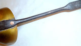 Antique Brass & Wrought Iron Ladle with Copper Rivets Southeastern Pennsylvania
