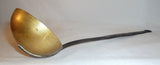 Antique Brass & Wrought Iron Ladle with Copper Rivets Southeastern Pennsylvania