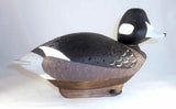 Contemporary Carved Wood Decorative Duck Decoy By Rich Haines of Blackwood NJ