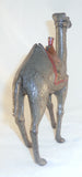 Antique Painted Cast Iron Still Penny Bank Large Gray Colored Camel AC Williams