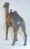 Antique Painted Cast Iron Still Penny Bank Large Gray Colored Camel AC Williams