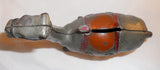 Antique Painted Cast Iron Still Penny Bank Large Gray Colored Camel AC Williams
