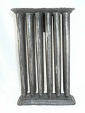 Antique Primitive Hand Made Twelve-Tube 8 3/4" Candles Tin Mold With Finger Loop