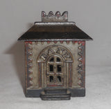Antique Cast Iron Still Penny Bank "Crown Bank" J. E. Stevens/Grey Iron Casting
