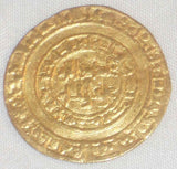 Gold Islamic Coin Cairo Egypt 1000 AD Fatimid Dinar Al-Hakim bi-Amr Allah 390 AH